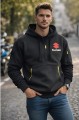 Męska Bluza z Kapturem SUZUKI oddychająca z kieszeniami dla fana motoryzacji roz. S-3XL