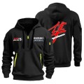 Męska Bluza z Kapturem SUZUKI HAYABUSA dla fana motoryzacji roz. S-3XL
