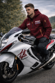 Męska Bluza z Kapturem SUZUKI HAYABUSA dla fana motoryzacji roz. S-3XL