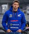 Bluza z kapturem UNISEX dużo kieszeni Honda HRC Monster Energy dla fanów motocykli