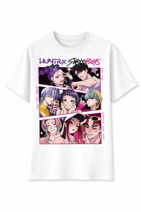 T-shirt 3D dla dzieci K-Pop Demon Hunter koszulka dla dziewczynki