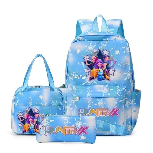 Plecak Dla Dzieci Zestaw Szkolny 3 w 1 z motywem K-Pop Demon Hunter
