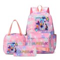 Plecak Dla Dzieci Zestaw Szkolny 3 w 1 z motywem K-Pop Demon Hunter