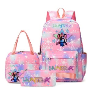  Plecak Dla Dzieci Zestaw Szkolny 3 w 1 z motywem K-Pop Demon Hunter
