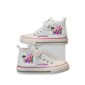 Buty dziecięce UNISEX sportowe trampki białe dla dzieci K-POP Demon Hunters HUNTRIX roz.25-37
