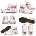 Buty dziecięce UNISEX sportowe trampki białe dla dzieci K-POP Demon Hunters HUNTRIX roz.25-37