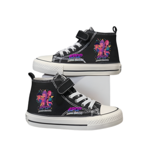 Buty dziecięce UNISEX sportowe trampki czarne dla dzieci K-POP Demon Hunters HUNTRIX roz.25-37