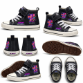Buty dziecięce UNISEX sportowe trampki czarne dla dzieci K-POP Demon Hunters HUNTRIX roz.25-37