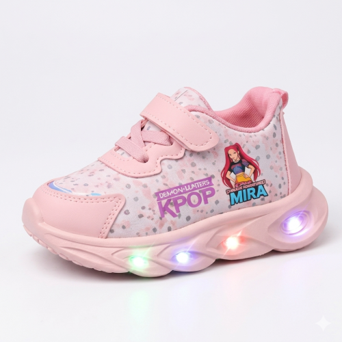Buty dla dzieci UNISEX podeszwa LED sneakersy K-POP Demon Hunter MIRA roz.21-30
