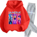 Komplet Dresowy UNISEX ubranie dla dzieci K-Pop Demon Hunters HUNTRIX roz. 100-160 cm