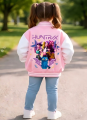 Dziecieca bluza dla dziewczynki baseballowka dla dzieci K-Pop Demon Hunter HUNTRIX