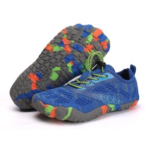 Dziecięce Buty do Wody i na Plażę – Granatowe Szybkoschnące i Antypoślizgowe