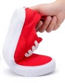 Dziecięce trampki czerwone UNISEX – lekkie i stylowe sneakersy dla dzieci roz.22-38