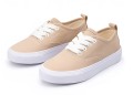 Dziecięce trampki beżowe UNISEX  – lekkie i stylowe sneakersy dla dzieci roz.22-38