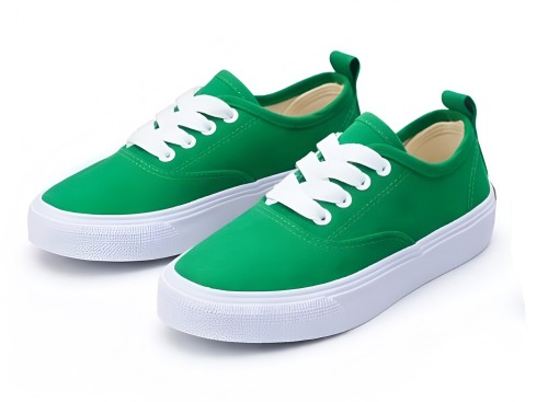 Dziecięce trampki zielone UNISEX – lekkie i stylowe sneakersy dla dzieci roz.22-38