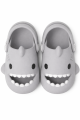 Klapki dla dzieci UNISEX piankowe SHARKY antypoślizgowe w kształcie REKINA 3D
