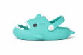 Klapki dla dzieci UNISEX piankowe SHARKY antypoślizgowe w kształcie REKINA 3D