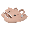 Klapki dla dzieci UNISEX piankowe SHARKY antypoślizgowe w kształcie REKINA 3D