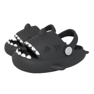  Klapki dla dzieci UNISEX piankowe SHARKY antypoślizgowe w kształcie REKINA 3D