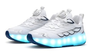 Butorolki dla dzieci UNISEX sneakersy z podświetlaną podeszwą LED