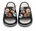Klapki dziecięce 3D lekkie LABUBU antypoślizgowe roz.24-35