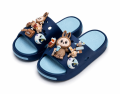 Klapki dziecięce 3D lekkie LABUBU antypoślizgowe roz.24-35