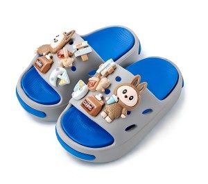  Klapki dziecięce 3D lekkie LABUBU antypoślizgowe roz.24-35