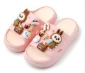 Klapki dziecięce 3D lekkie LABUBU antypoślizgowe roz.24-35
