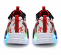 Buty dla dzieci z podeszwa LED sneakersy sportowe dla dzieci AUTA