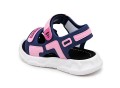 Sandały dziecięce sportowe na rzep sandałki dla dziewczynki UNISEX w Kolorze Różowo-Granatowe