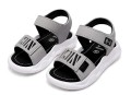 Sandały dziecięce sportowe na rzep sandałki dla dzieci UNISEX w Kolorze Szarym