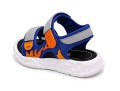 Sandały dziecięce sportowe na rzep sandałki dla dzieci UNISEX w Kolorze Niebiesko-pomarańczowym