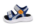 Sandały dziecięce sportowe na rzep sandałki dla dzieci UNISEX w Kolorze Niebiesko-Szarym