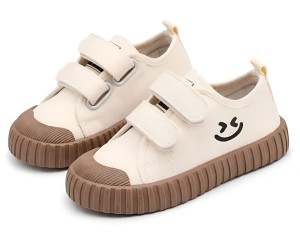 Dziecięce Trampki na rzep UNISEX z Gumowym Noskiem sneakersy dla dzieci motyw Buźki