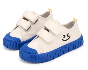 Dziecięce Trampki na rzep UNISEX z Gumowym Noskiem sneakersy dla dzieci motyw Buźki