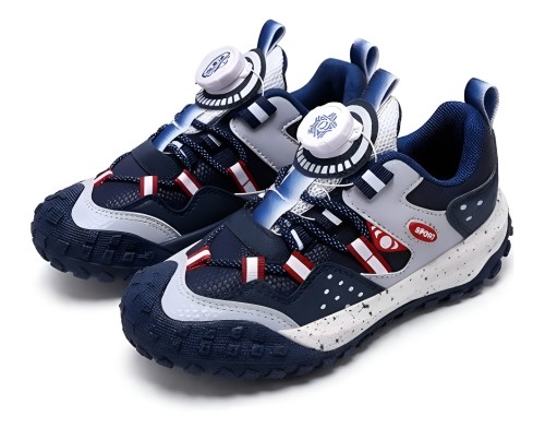 Buty sportowe dziecięce trekkingowe sneakersy outdoor z zapięciem BOA