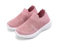 Buty dziecięce wsuwane lekkie sneakersy dla dzieci siateczkowe różowe