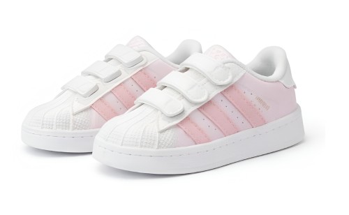 Buty dziecięce sportowe różowo-białe na rzepy sneakersy dla dziewczynki