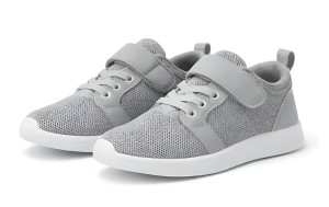 Lekkie buty dziecięce sportowe UNISEX szare oddychające sneakersy z elastyczną cholewką