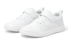 Lekkie buty dziecięce sportowe UNISEX białe oddychające sneakersy z elastyczną cholewką