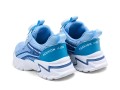 Buty sportowe dziecięce błękitne sneakersy lekkie z systemem szybkiego zapięcia