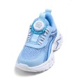Buty sportowe dziecięce błękitne sneakersy lekkie z systemem szybkiego zapięcia