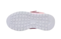 Buty sportowe dziecięce LED różowe sneakersy świecące z zapięciem na rzep