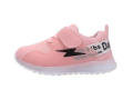 Buty sportowe dziecięce LED różowe sneakersy świecące z zapięciem na rzep