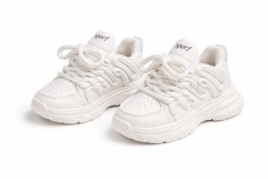 Sportowe Buty Dla Dzieci UNISEX sneakersy casualowe białe