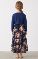 Sukienka dziewczęca w kwiaty z bolerkiem – elegancki komplet na wyjątkowe okazje