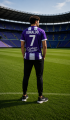 Koszulka sportowa 3D UNISEX T-Shirt piłkarski Pasiak CRISTIANO RONALDO CR7