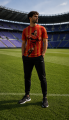 Koszulka sportowa 3D UNISEX T-Shirt piłkarski Pasiak CRISTIANO RONALDO CR7
