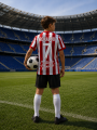 Koszulka sportowa 3D UNISEX T-Shirt piłkarski Pasiak CRISTIANO RONALDO CR7