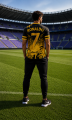 Koszulka sportowa 3D UNISEX T-Shirt piłkarski Pasiak CRISTIANO RONALDO CR7